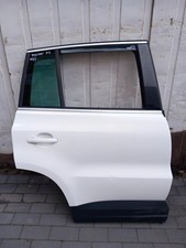 Tür Komplett Hinten Rechts Beifahrerseite Volkswagen Tiguan I 5N 2007-2015 Weiß
