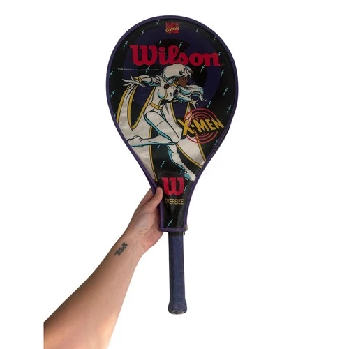 Wilson Marvel Comics X-Men Storm Tennis Racquet Vintage 1996 Some Cosmetic Wear