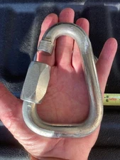  Maillon Rapide Delta Quick Link WLL 5/8" D16mm 2200 Kg/4840 lbs.*NEW OPEN BOX*