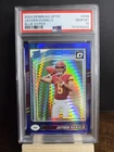 2024 Donruss Optic Rated Rookie Jayden Daniels #248 Blue Hyper Prizm (RC) PSA10
