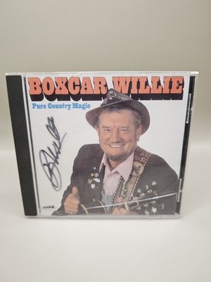 Boxcar Willie - Pure Country Magic CD 1991 Heartland Music Signed Copy