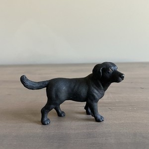 Schleich Dog BLACK LAB Labrador Figure 2001 Retired Toy Figurine Vintage Toy