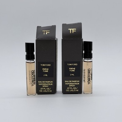 Tom Ford Ebene Fume Eau De Parfum Samples X 2-2 Ml Each New In Box