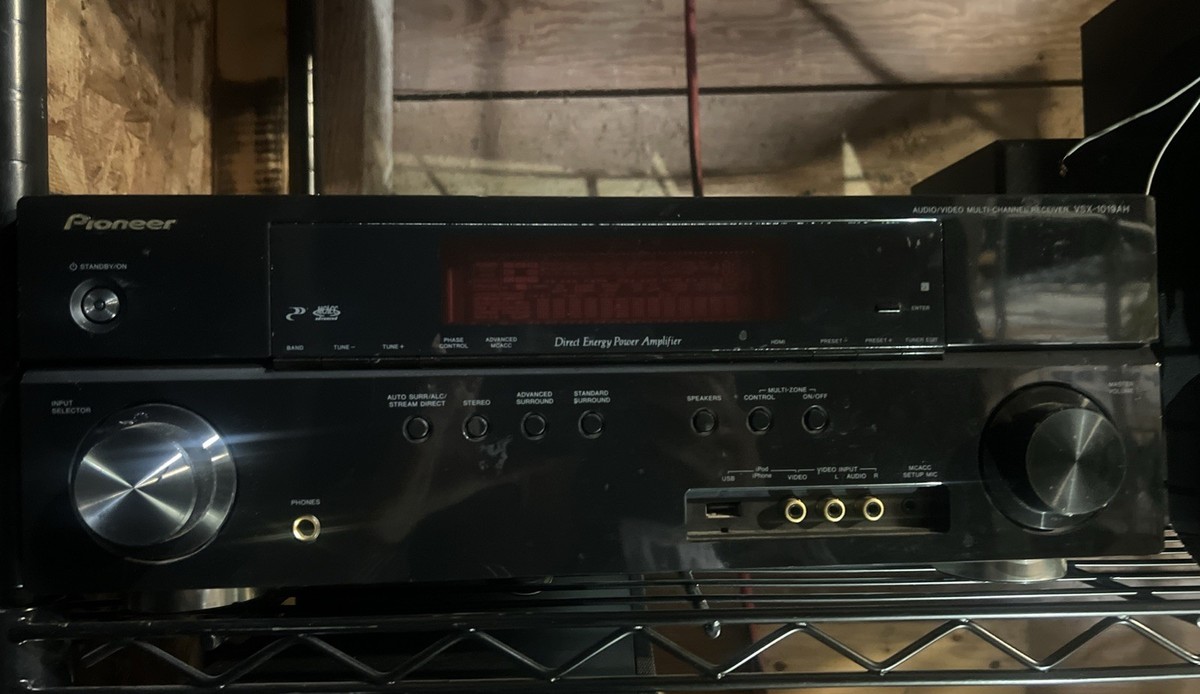 Pioneer VSX 1019AHK 7.1 Channel 120 Watt Receiver for sale online