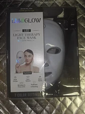 Lumiglow Led Light Therapy Mask Light Therapy LED Face Mask 7 Color Light