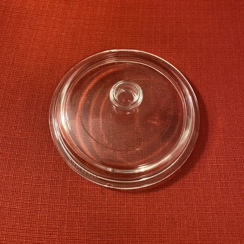 PYREX Clear Glass Saucepan Lid P-81-C Fits 1.5 PT CORNINGWARE Pan 6” Knob Handle