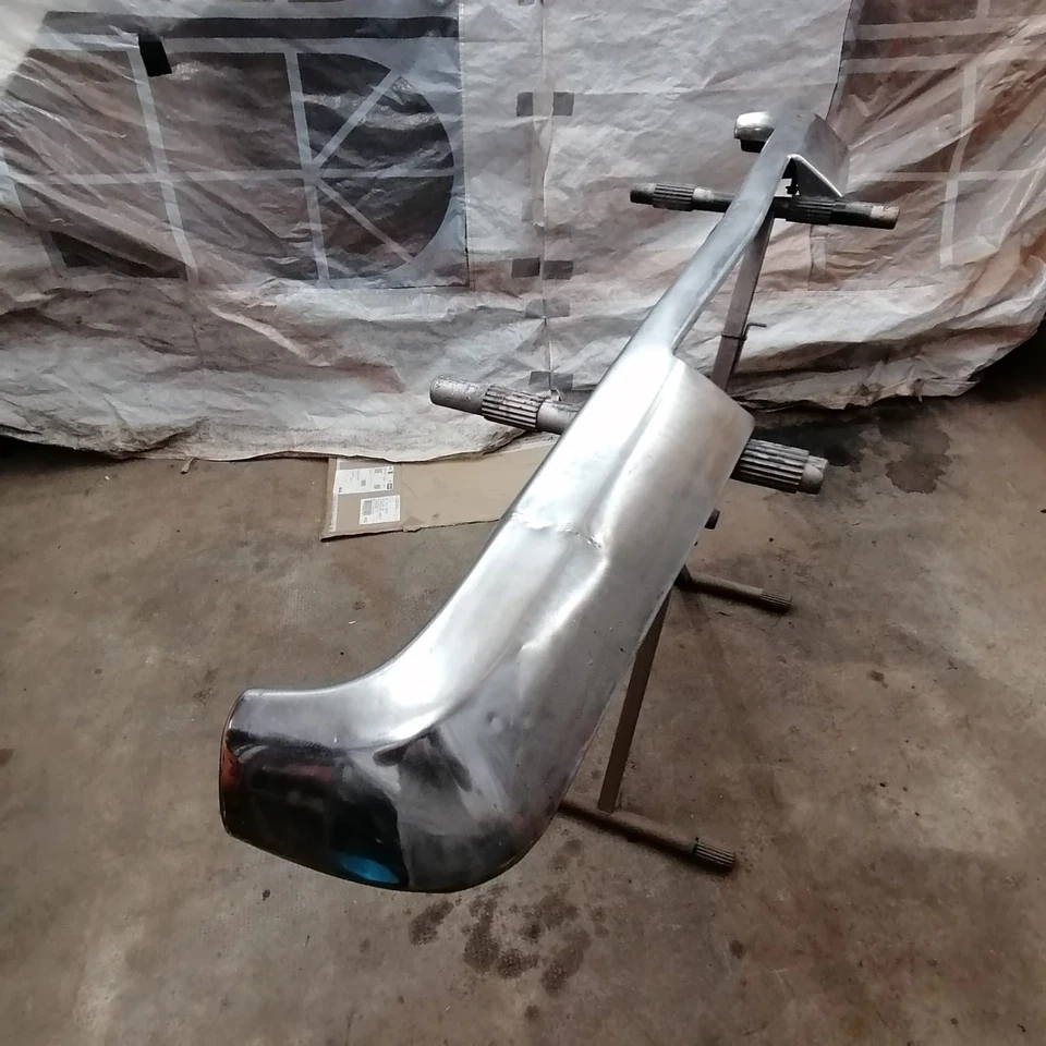 TOYOTA Celica TA22 RA20 +Video+ ORIGINAL CHROME REAR BUMPER RA23 RA23-1974 - Photo 3/4