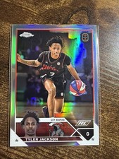 TYLER JACKSON ! REFRACTOR  2024 TOPPS CHROME OTE BASKETBALL ROOKIE