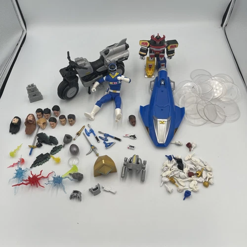 Power Rangers Figures Weapons Accessories Whole And Parts Lot Vtg