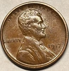 AU 1917-S 1C Lincoln Wheat Cent Actual Coin Check My Other Wheat Pennies