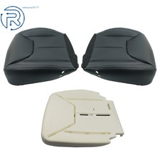 New For Jeep Wrangler 2013-2017 Front Lhrh Bottom Seat Covers With Driver Foam New For Jeep Wrangler 2013-2017 Front Lhrh Bottom Seat Covers With Driver Foam