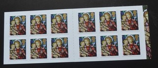 GB 2009 LX38 Christmas Self Adhesive Stamp Booklet 12 x 1st MNH