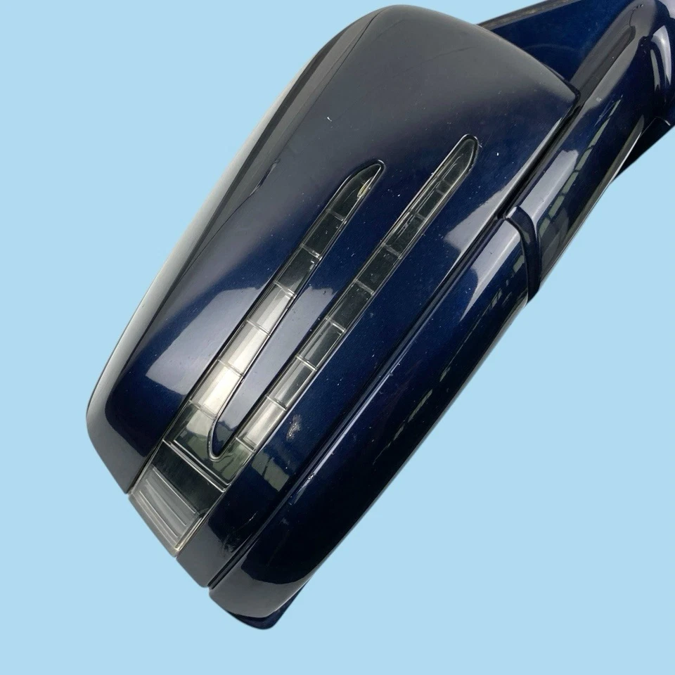 Espejo retrovisor lateral derecho punto ciego azul OEM 10-13 Mercedes W221 S550 S600 Foto 3 de 4