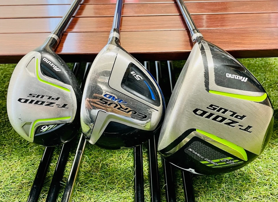 Mizuno Fullset 1w5w6hy Iron 6-9PwSw T-ZOID PLUS EURUS 10Pics R SR Flex Golf Club - Image 2 of 4