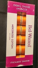 12 Spools Belding Corticelli Thread Bel-waxed Orange