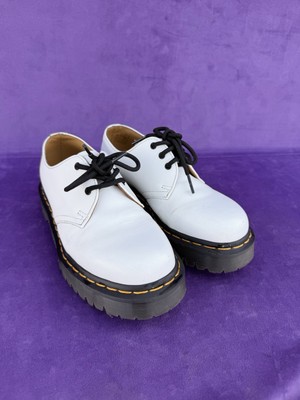 Dr. Martens 1461 Bex White Smooth Leather Low Top Oxford Shoes Size WMS 6 Mens 5