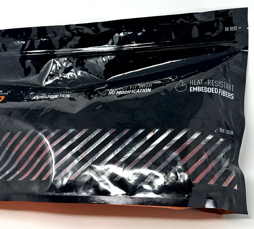 三本红色硅胶散热器软管套件雪佛兰 C6 Corvette Z06 2009-2013 全新 — 第 3/4 张图片