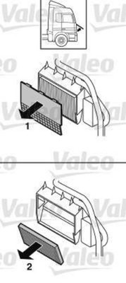 2000- MAN TGA TGL TGM Lions Regio NEOPLAN NEOMAN Particulate Cabin air filter