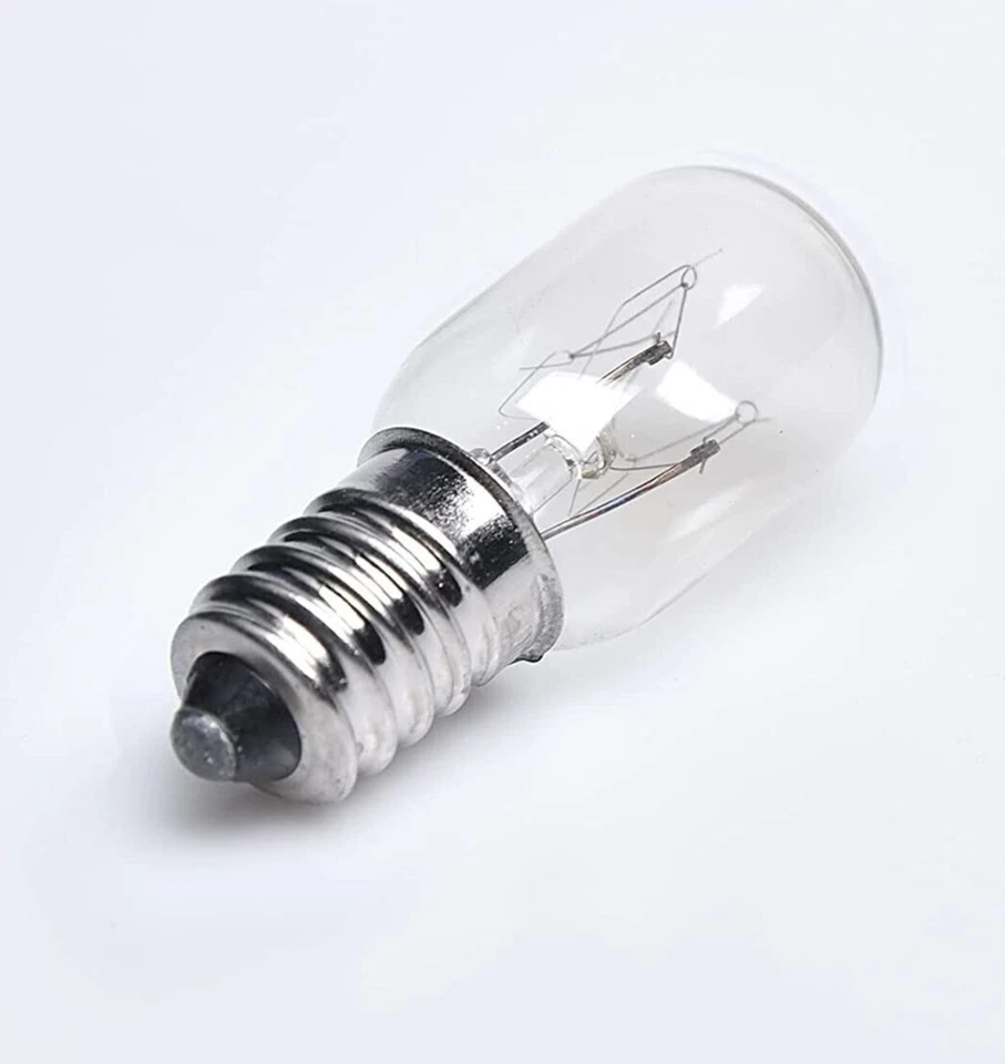 3x E14 15W Himalayan Salt Lamp Bulb Screw Pygmy Light Bulbs Set Clear Glass - Image 3 of 4