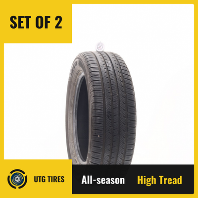 Set of (2) Used 225/60R18 Yokohama YK-CTX 100H - 9/32 | eBay