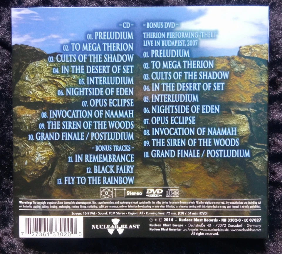THERION - THELI (DELUXE EDITION) CD + DVD - Bild 4 von 4