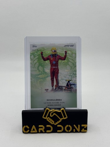 2025 Topps Formula 1 Eccellenza Lewis Hamilton Supremo 36/75