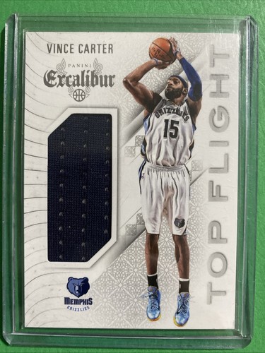 2014-15 Panini Excalibur Top Flight Vince Carter Game Worn Jersey