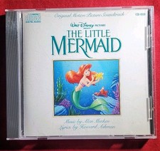 DISNEY'S THE LITTLE MERMAID- ORIGINAL MOTION PICTURE SOUNDTRACK  CD, 1989 