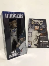 J.D. Martinez Dodgers Bobblehead 2023 SGA Brand New in Box, Free LAD Magazine