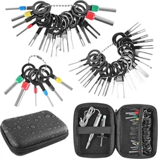 Terminal Removal Tool Kit 44 Pcs Depinning Tool Electrical Connector Pin Removal