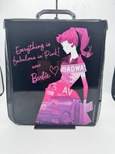 Barbie Collectable 2010 Black Carrying Case Mattel Inc. H-1