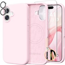 GolbinBox Magnetic for iPhone 17 Case, Compatible with MagSafe, Screen Protector