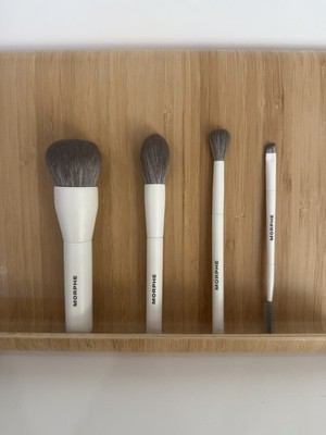 Morphe Travel Size Along the glide Makeup Brush set 4-piece brushes set