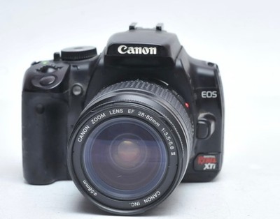 Canon EOS Digital Rebel XTi DSLR Camera With 28-80mm II Lens Kit