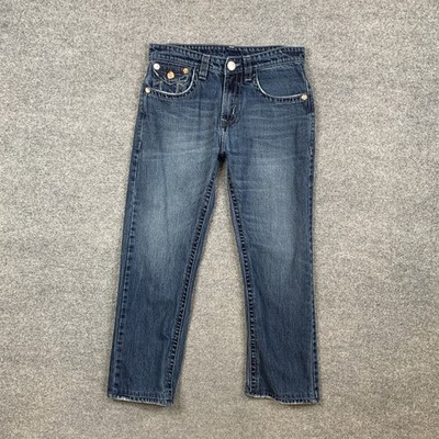 True Religion Jeans Men 32 Ricky Straight Fit Super T Stretch