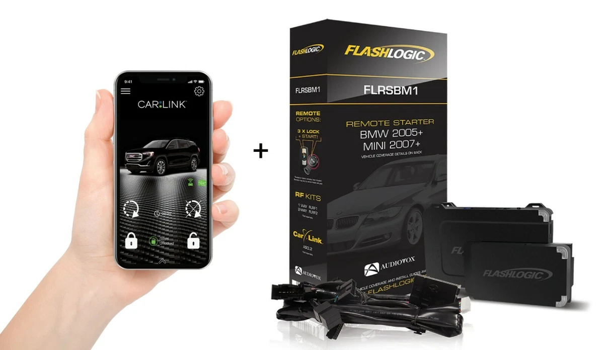 Flashlogic Remote Start for BMW Mini 2005 2015 Select Models FLRSBM1 Carlink
