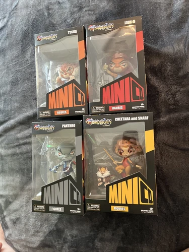 Iron Studios Thundercats Mini Co Lion-0 Panthro Tygra Cheetara Snarf MIB USASELL