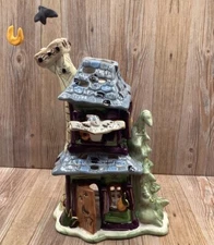 Halloween 2009 Blue Sky Howlin’ Mansion Tea Light Candle House Heather Goldminc 
