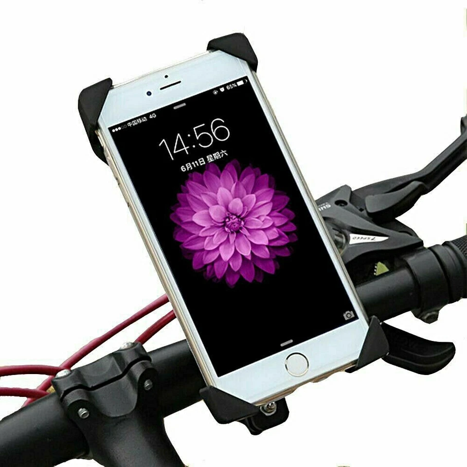 PORTA CELLULARE SUPPORTO PER MOTO BICI UNIVERSALE SMARTPHONE GPS - Immagine 2 di 4