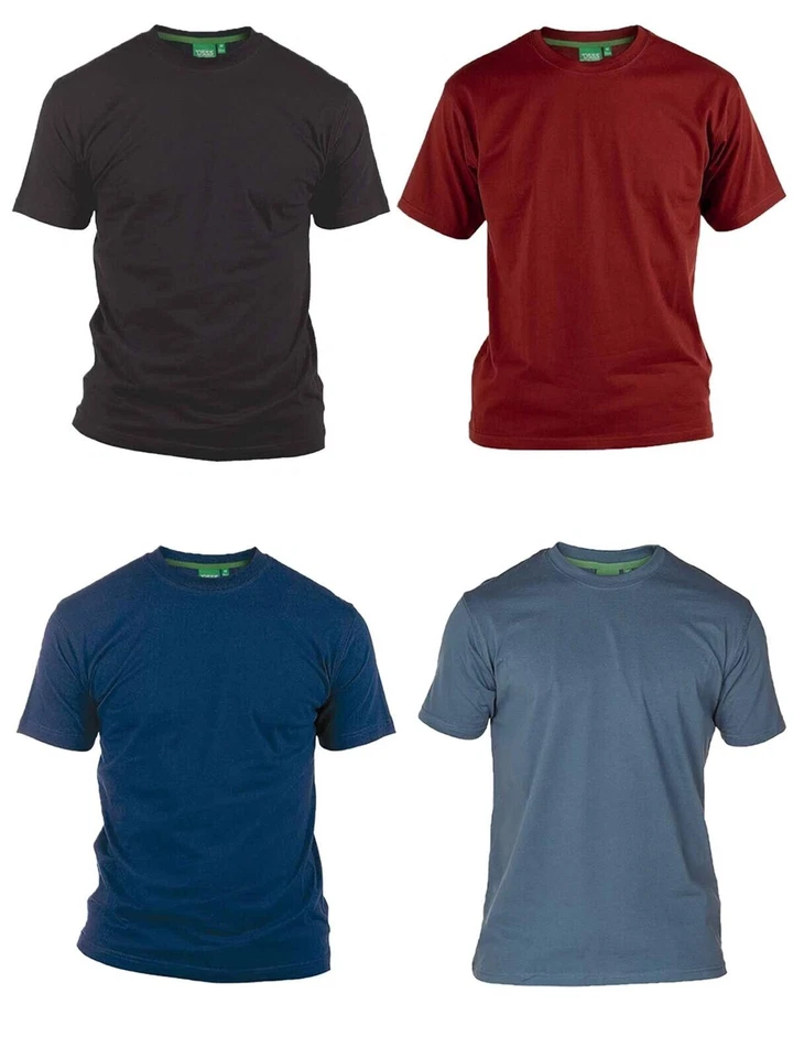 D555 Homme Grande Taille Premium Coton Peigné T-Shirt Flyers, 1XL - 8XL,8 - Photo 1/1