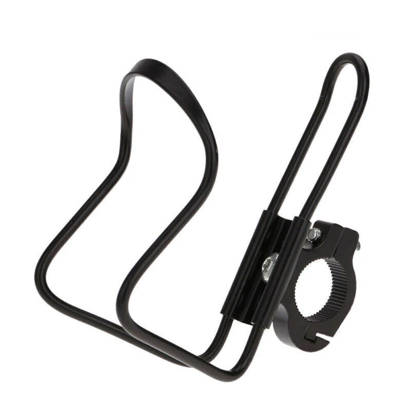 Piezas Moto Manillar Agua Bebida Taza Portabotellas Soporte Accesorios Negro Foto 3 de 4