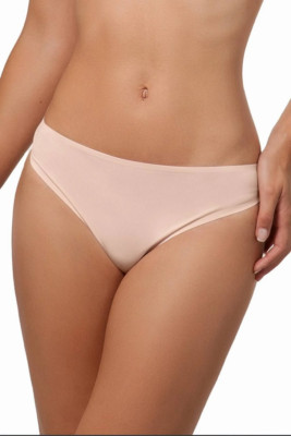 ANTINEA BY LISE CHARMEL CCC0289 ESSENTIAL FIT BIKINI BRIEF IN SKIN ROSE SIZE XL