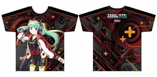 Racing Miku 2023 JCL Team Ukyo Support Ver. Full Graphic T-Shirt (M Size) ( Anime Toy) - HobbySearch Anime Goods Store