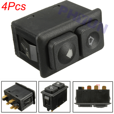 DC 12V 5 Pin Car Power Window Switch Control 61311381205 for BMW E23 E24 E28