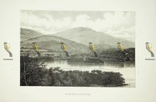 Derwentwater, Cumbria, England, Book Illustration (Print), 1895