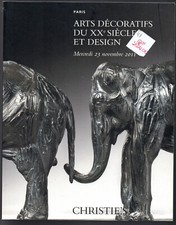 20th Century Decorative CHRISTIE'S 2011 Paris Dunand Royere Bugatti Desny Rateau