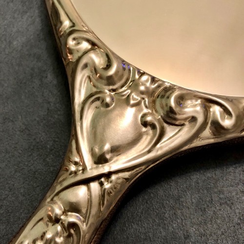BENITO FANI 665 FI 925 Silver Toilet Mirror Mid 20th Century - Picture 14 of 16