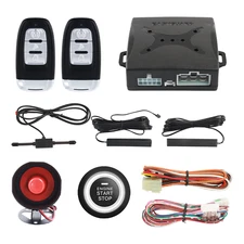 EASYGUARD car alarm pke auto start keyless go entry push button ignition switch