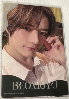 TXT BEOMGYU SWEET Weverse ver. Limited Official Photocard TOMORROW