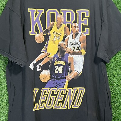 Kobe Bryant Black Mamba Lakers Legend White Gold Purple Jersey